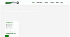 Desktop Screenshot of cannabis-discounts.com